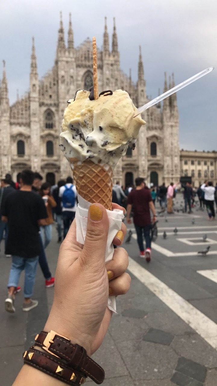 Milano Duomo Ice Cream